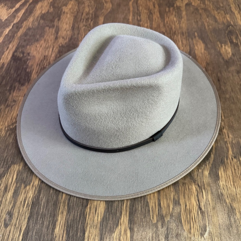 NWT Will &Bear Calloway Fawn Wool Felt Rancher Hat Large 59cm UPF50+